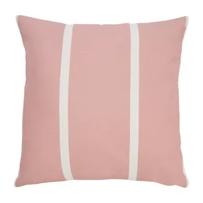 Lr Home Aja Geometric Square Throw Pillow In Pink