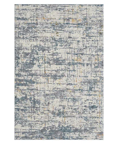 Lr Home Alexis All-466 7'9"x9'9" Area Rug In Blue-taupe