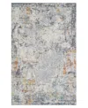 Lr Home Alexis All-467 7'9"x9'9" Area Rug In Gray-brown