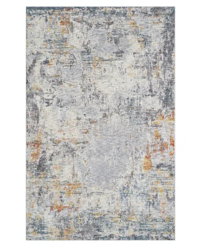 Lr Home Alexis All-467 7'9"x9'9" Area Rug In Gray-brown