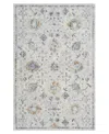 Lr Home Alexis All-470 2'6"x8' Runner Area Rug In Gray- Blue