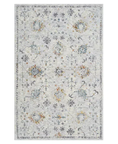 Lr Home Alexis All-470 2'6"x8' Runner Area Rug In Gray- Blue