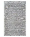 Lr Home Alexis All-471 7'9"x9'9" Area Rug In Gray-ivory
