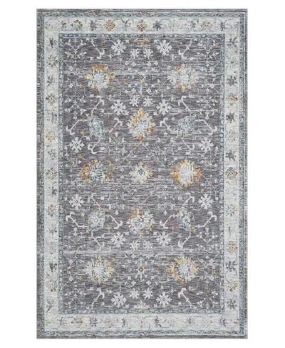 Lr Home Alexis All-473 7'9"x9'9" Area Rug In Metallic