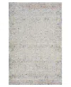 Lr Home Alexis All-474 7'9"x9'9" Area Rug In Gray- Blue