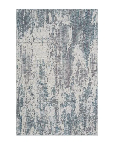Lr Home Aliza Modern Distressed Abstract Polyester Indoor Area Rug In Grey