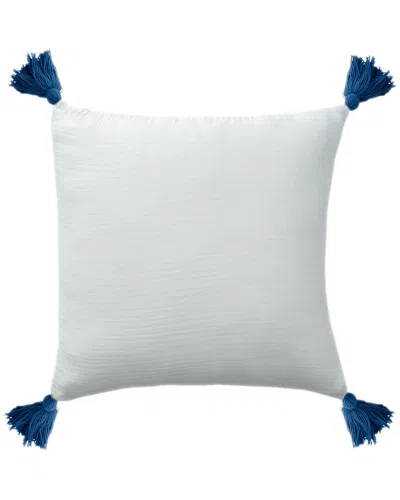 Lr Home Amaze Tasseled Throw Pillow In White