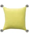 Lr Home Amaze Tasseled Throw Pillow In Yellow