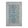 Lr Home Anica Bordered Floral Filigree Indoor Outdoor Rectangular Area Rug In Blue