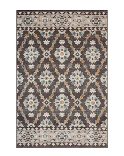 Lr Home Anica Floral Indoor/outdoor Area Rug In Brown