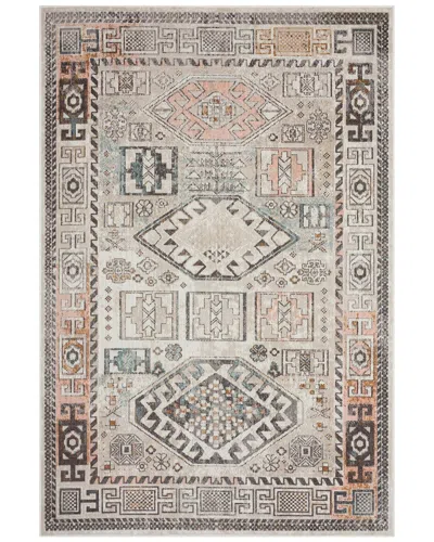 Lr Home Anica Geometric Indoor/outdoor Area Rug In Cream