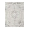Lr Home Aris Medallion Indoor Rectangular Area Rug In Gray