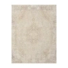 Lr Home Aris Medallion Indoor Rectangular Area Rug In Neutral