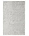 Lr Home Astrid 7'9"x9'9" Area Rug In Gray,ivory