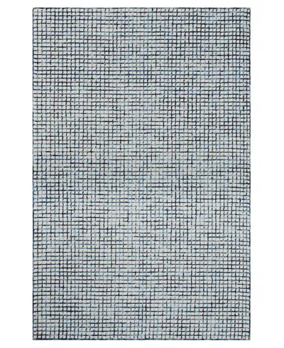 Lr Home Astrid Cri-295 4'x6' Area Rug In Navy,ivory