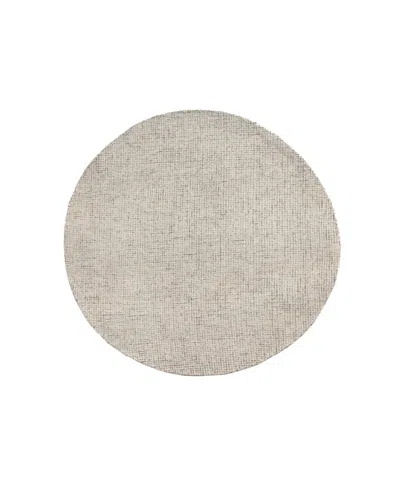 Lr Home Astrid Cri-297 6'x6' Round Area Rug In Rust,beige