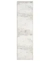 Lr Home Atlas Ant-051 2'x7' Runner Area Rug In Beige,blue