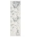 Lr Home Atlas Ant-056 2'x7' Runner Area Rug In Beige,blue