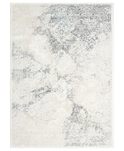 Lr Home Atlas Ant-056 5'x7' Area Rug In Beige,blue