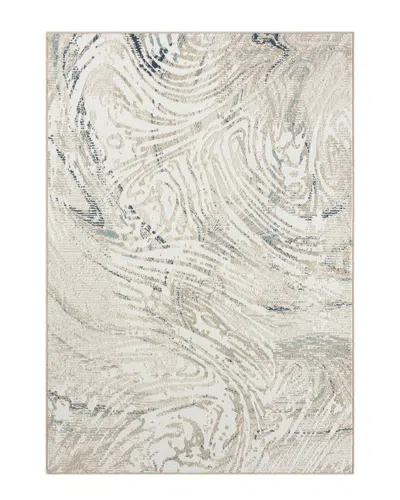 Lr Home Averie Modern Abstract Indoor Runner Rug In Ivory