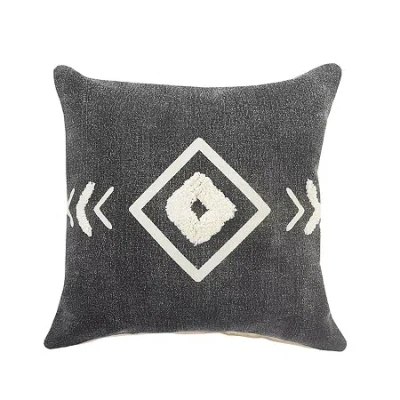 Lr Home Bel Aby Tribal Square Throw Pillow In Black
