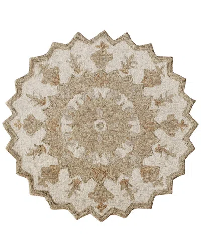 Lr Home Bella Rose Modern Rug In Tan