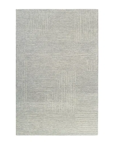 Lr Home Bellagio Casual High-low Geometric Handmade Area Rug In Gray