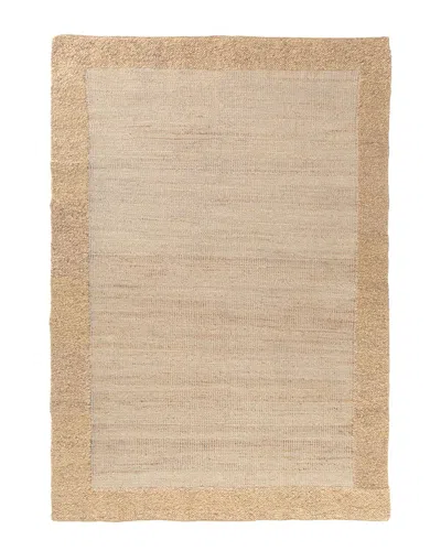 Lr Home Benton Farmhouse Bordered Handmade Area Rug In Brown
