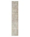 Lr Home Bienne Biena82283 2' X 10' Runner Area Rug In Gray,beige