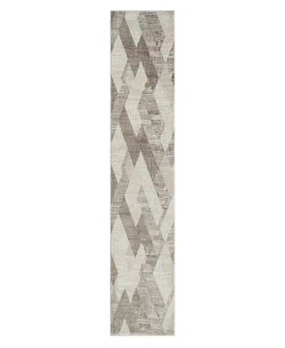 Lr Home Bienne Biena82287 2' X 10' Runner Area Rug In Gray