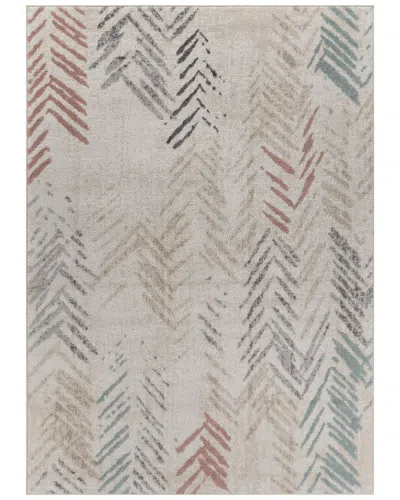 Lr Home Bohemian Abstract Performance Area Rug In Brown