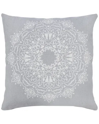 Lr Home Bohemian Mandala Medallion Throw Pillow In Gray