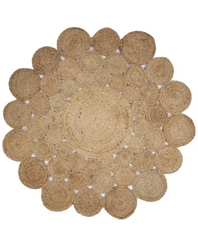 Lr Home Brynn Hand-woven Geometric Area Rug In Beige