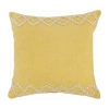 Lr Home Cabo Geometric Square Throw Pillow In Yellow