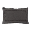 Lr Home Cachi Modern Rectangular Throw Pillow In Gray