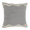 Lr Home Caia Geometric Square Throw Pillow In Gray