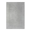 Lr Home Calixta Bien Diamond Stain Resistant Indoor Rectangular Area Rug In Gray