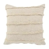 Lr Home Birch Over-tufted Solid Throw Pillow In White