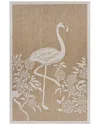 Lr Home Catherine Tropical Flamingo Indoor Outdoor Rectangular Area Rug In Beige