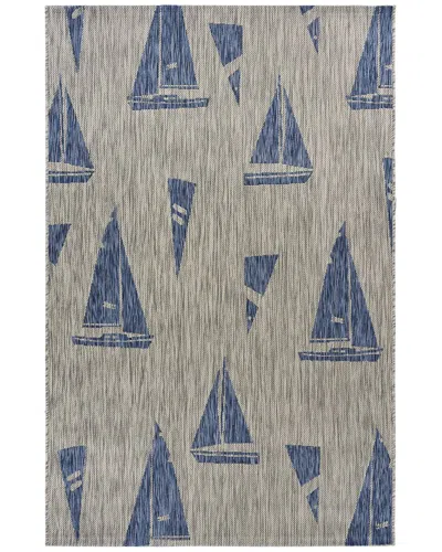 Lr Home Catalina Indoor/outdoor Rug In Gray