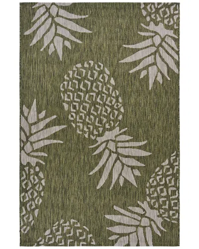 Lr Home Catalina Indoor/outdoor Rug In Green