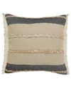 Lr Home Celeste Atlantis And Taupe Throw Pillow In Black