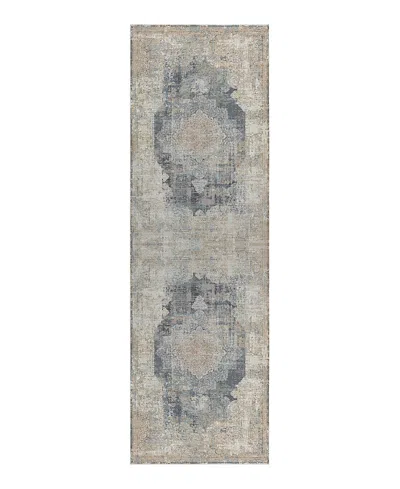 Lr Home Cheshire Chesh-82318 Runner Area Rug, 2'6 X 9'9 In Beige/gray
