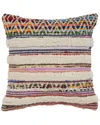 Lr Home Chindi Chevron Striped Throw Pillow
