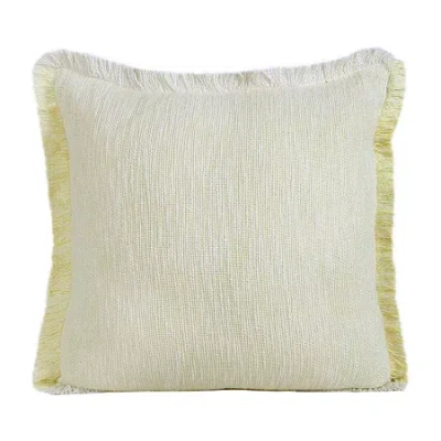 Lr Home Cirra Modern Square Throw Pillow In Yellow