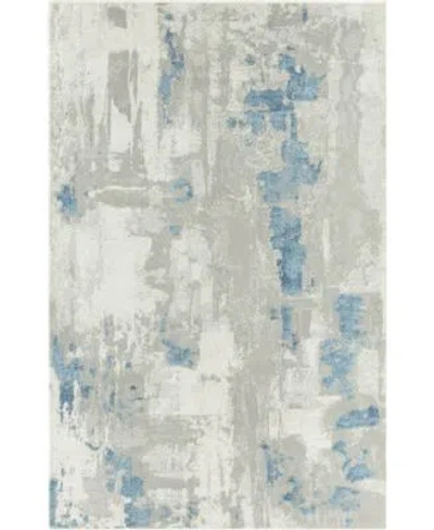 Lr Home Closeout  Felicity Fly81779 Area Rug In Gray,blue