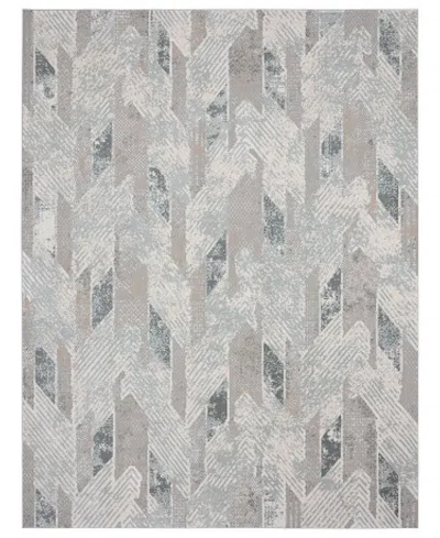 Lr Home Closeout!  Mango Miche81635 5'3" X 7'3" Area Rug In Gray,blue