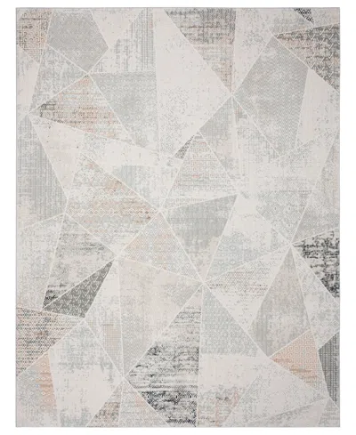 Lr Home Closeout!  Mango Miche81639 5'3" X 7'3" Area Rug In Gray,cream