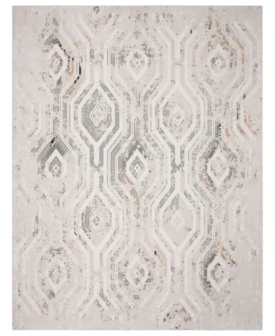 Lr Home Closeout!  Mango Miche81640 7'10" X 9'10" Area Rug In Gray,cream