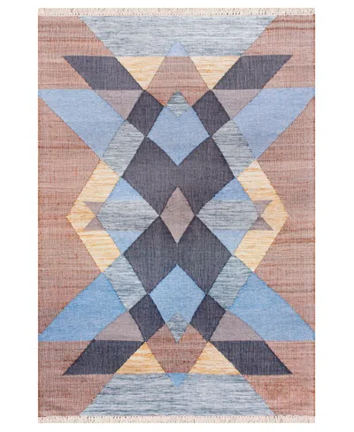 Lr Home Closeout!  Nero Nro81982 6' X 9' Area Rug In Tan,mist